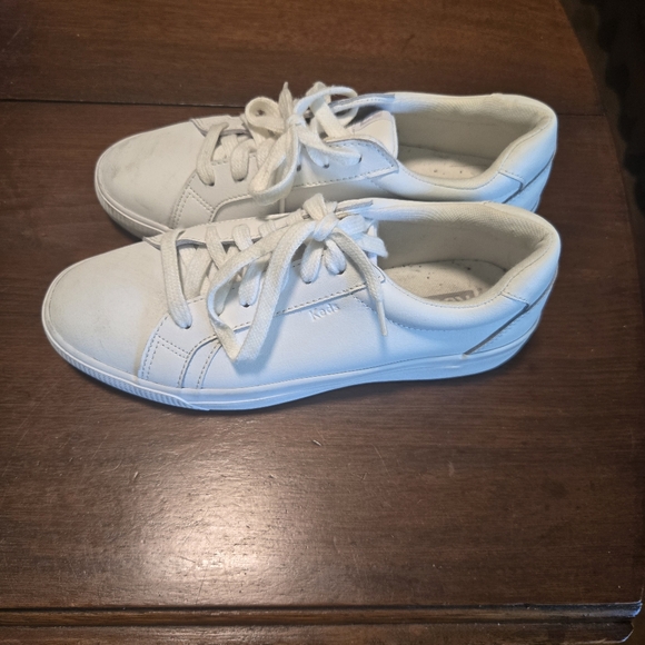 Keds Classic White Lace-Up Sneakers - Picture 3 of 10